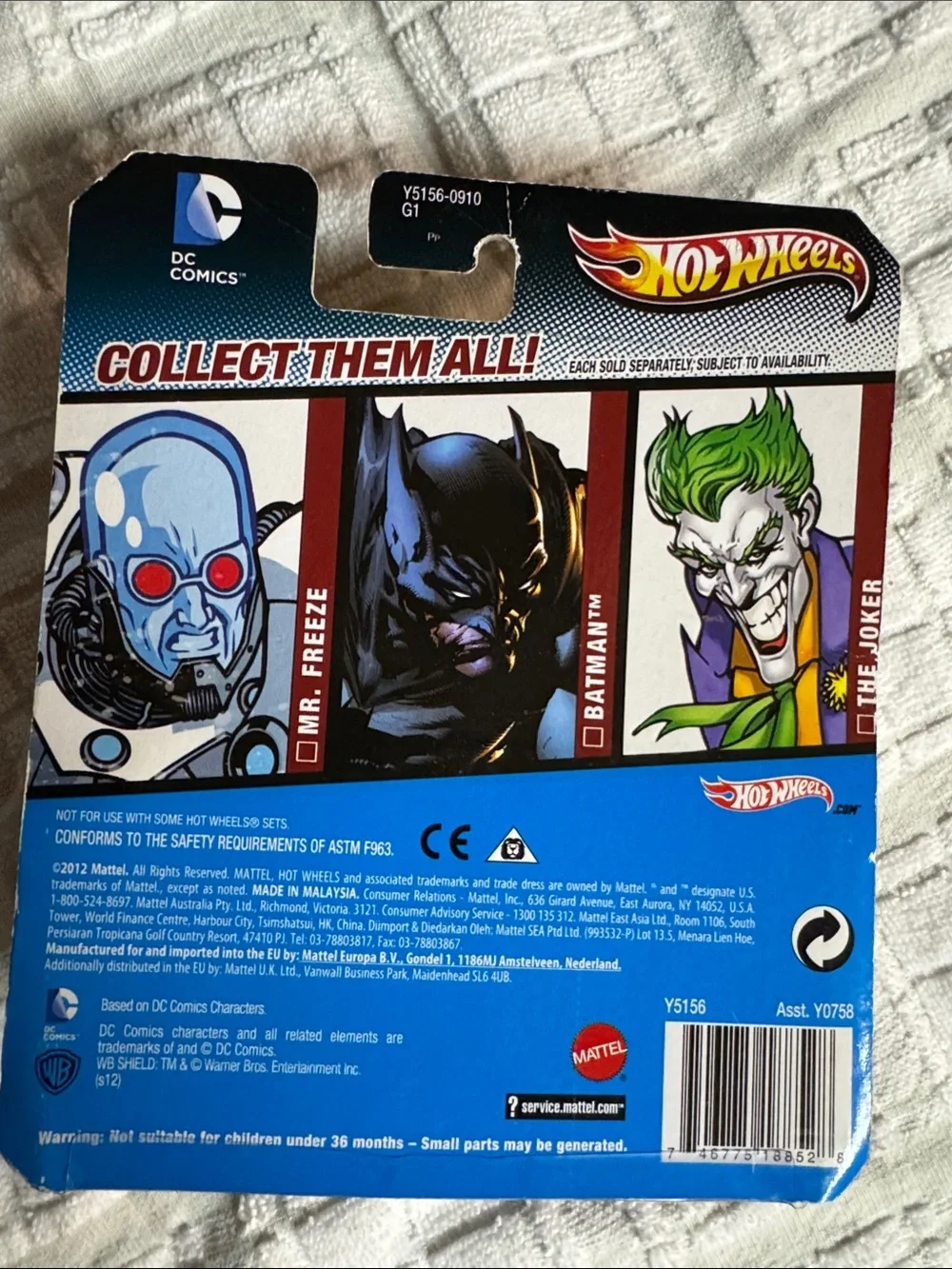 The Joker Die-Cast Car - Purple & Green HOT WHEELS